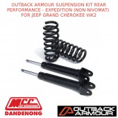 OUTBACK ARMOUR SUSPENSION KIT REAR EXPEDITION NON-NIVOMAT JEEP GRANDCHEROKEE WK2